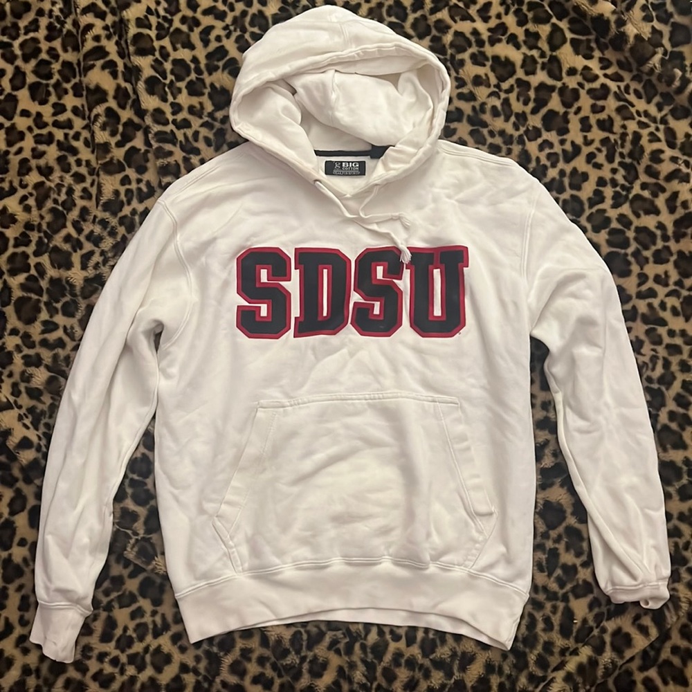 SDSU White College Hoodie